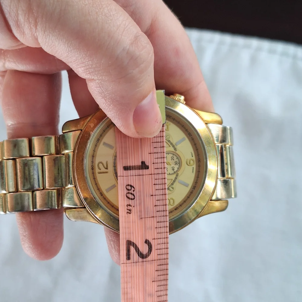 Gold tone Men's Watch